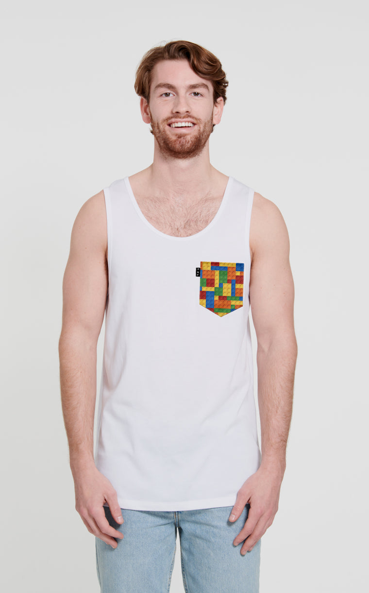 Camisole à poche pour homme avec poche Claude Lego ^ 