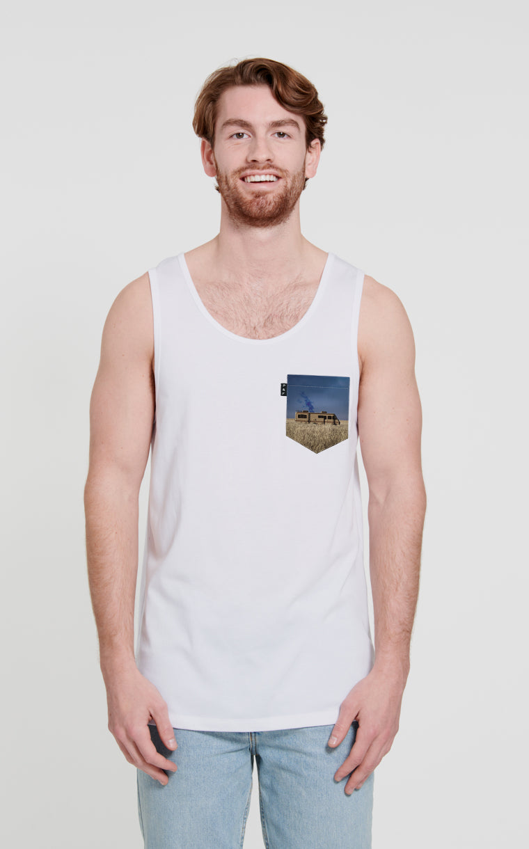 Camisole à poche pour homme avec poche Laitue Heisenberg ^ 