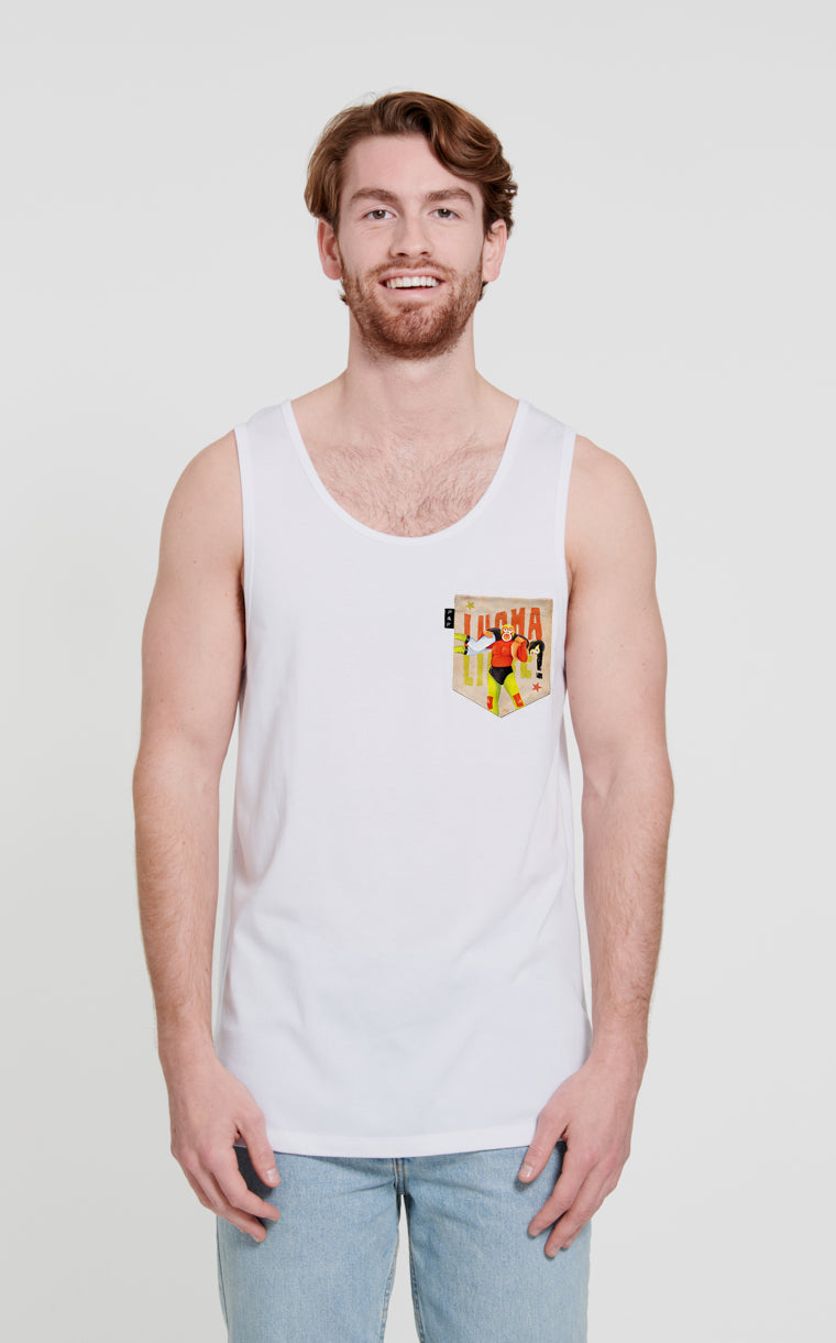 Camisole à poche pour homme avec poche Ric Flair ^ 