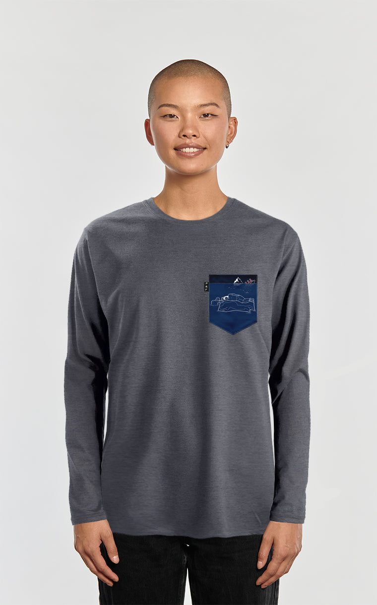 Ship Happens Long Sleeve Pocket Sweater