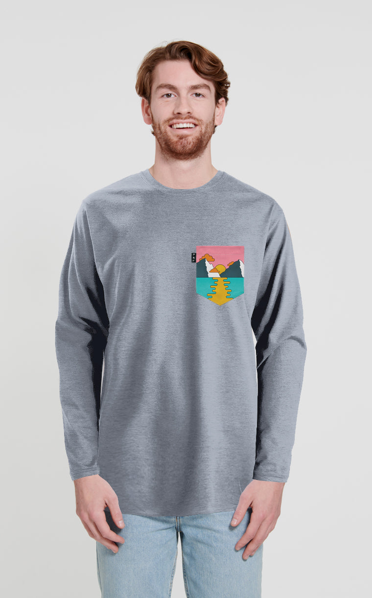 Long Sleeve Pocket Sweater In The Valley (oh oh)