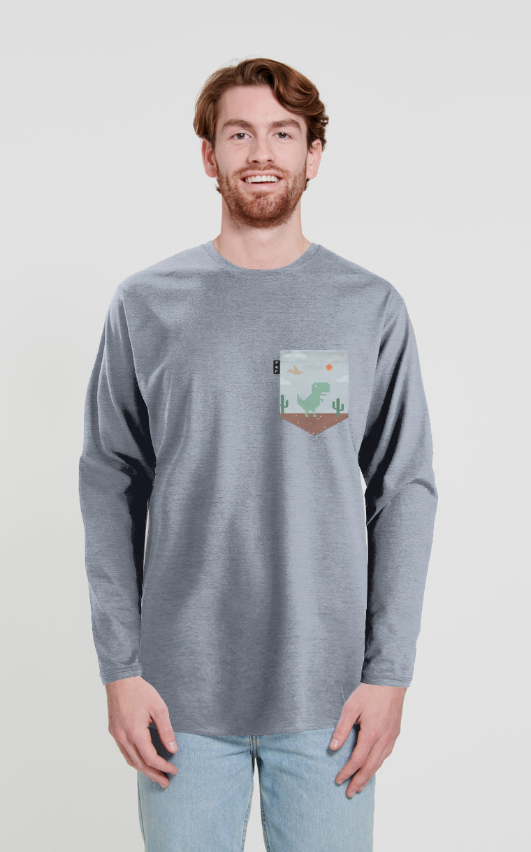 Dino Chouinard long sleeve pocket sweater