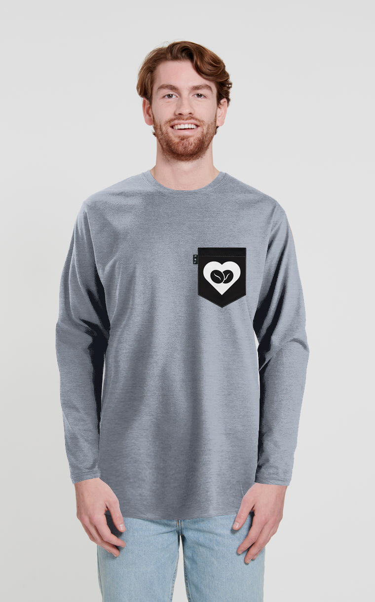 Grains of Hope Long Sleeve Pocket Sweater