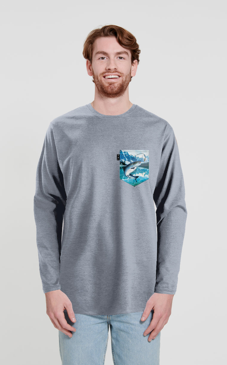 Mario Pelchat-Mouche long-sleeved pocket sweater