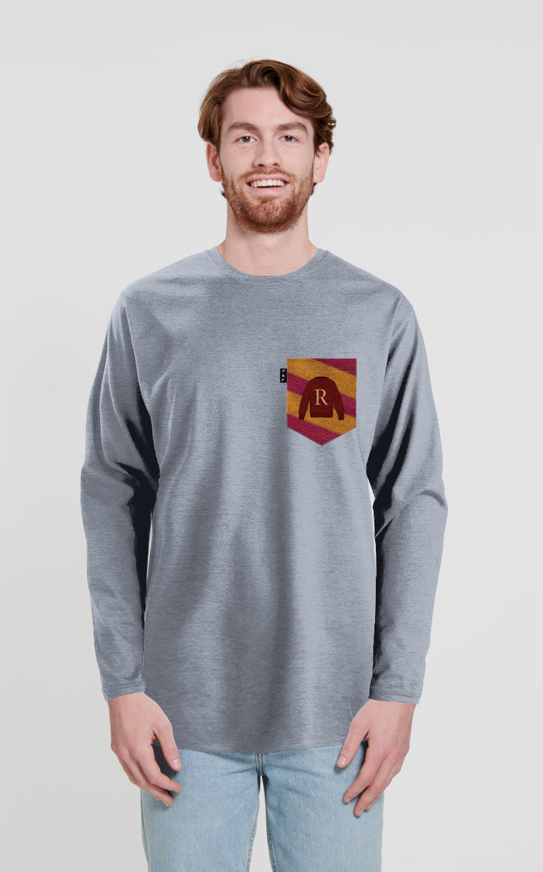 R Force Long Sleeve Pocket Sweater