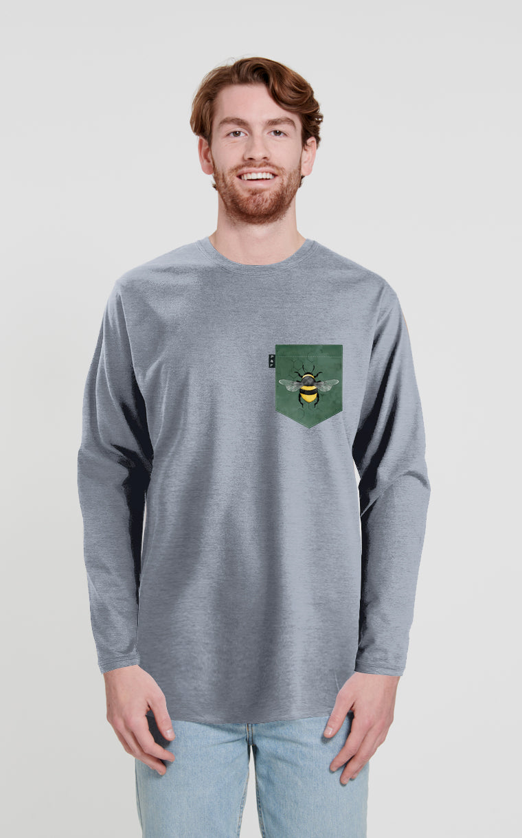 To bee or not to bee long sleeve pocket sweater