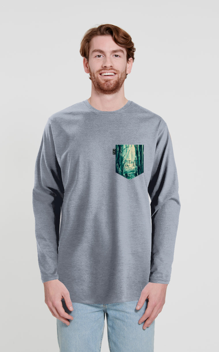 Triforce Pocket Long Sleeve Sweater