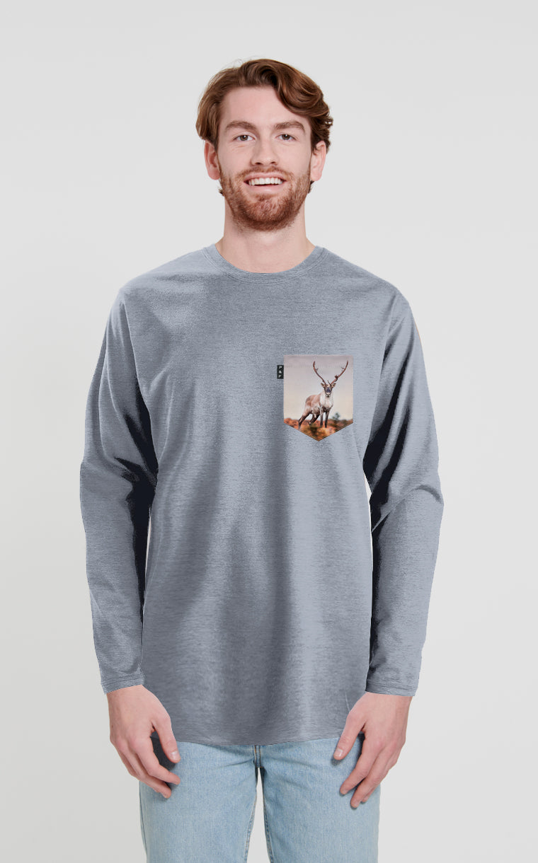 Vintsinçenne long sleeve pocket sweater