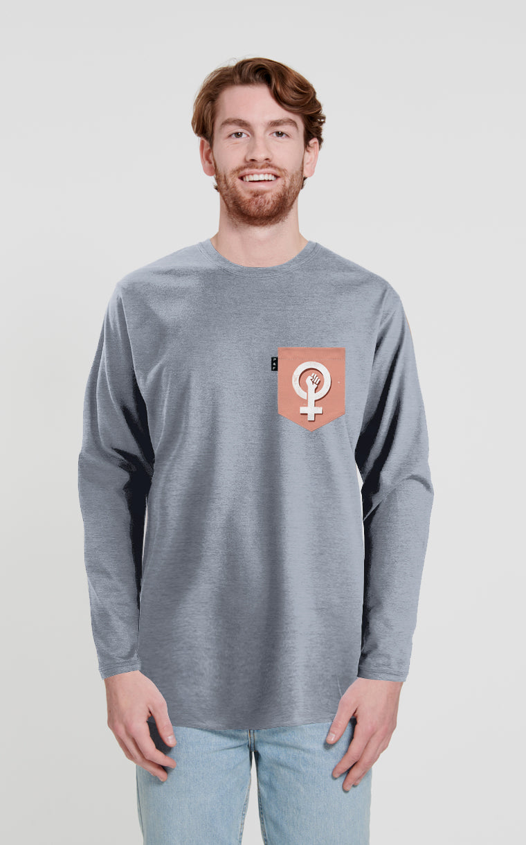 Women's Power Long Sleeve Pocket Sweater