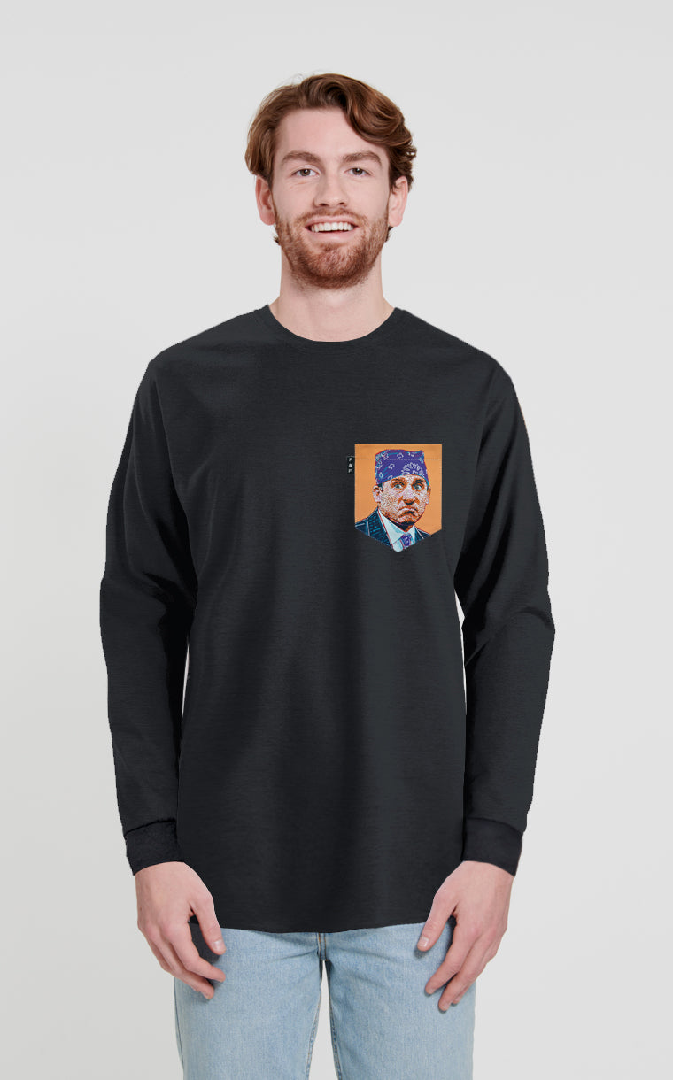 Prison Mike Long Sleeve Pocket Sweater