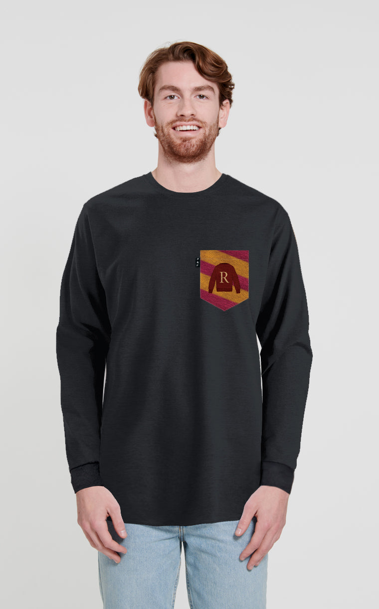 R Force Long Sleeve Pocket Sweater