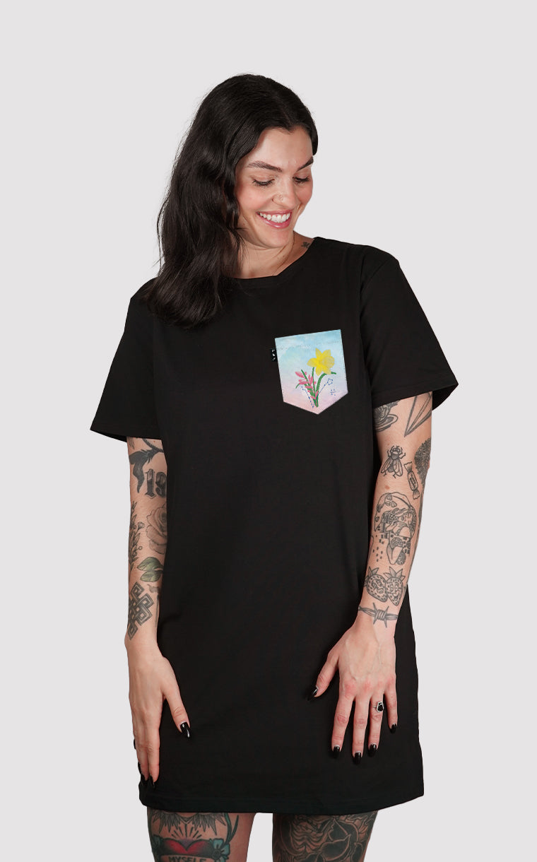 Robe à poche pour femme avec poche Fish J'feelais ^ 