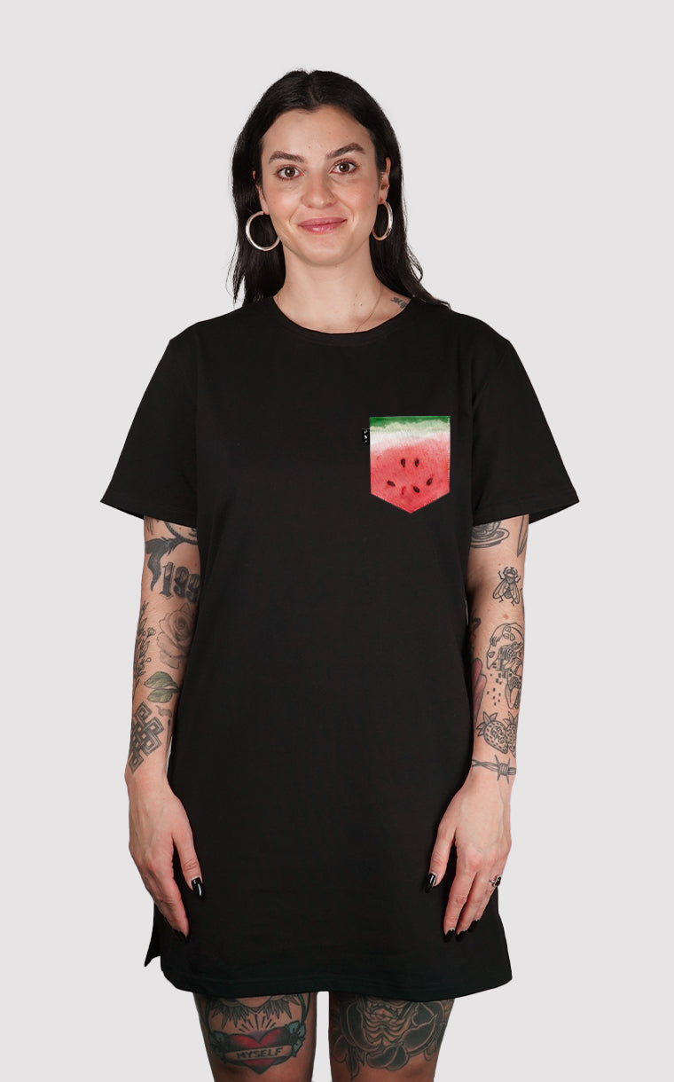 Robe à poche pour femme avec poche Post Melon ^ 