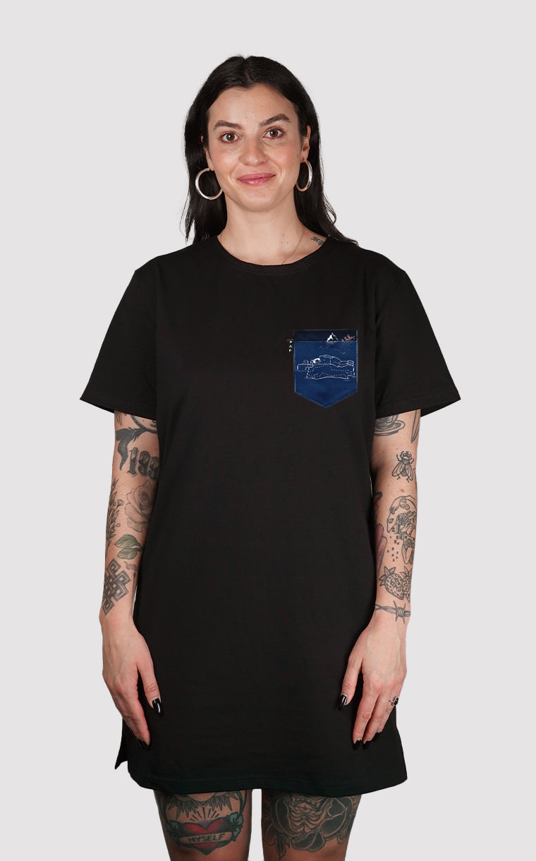 Robe à poche pour femme avec poche Ship Happens ^ 