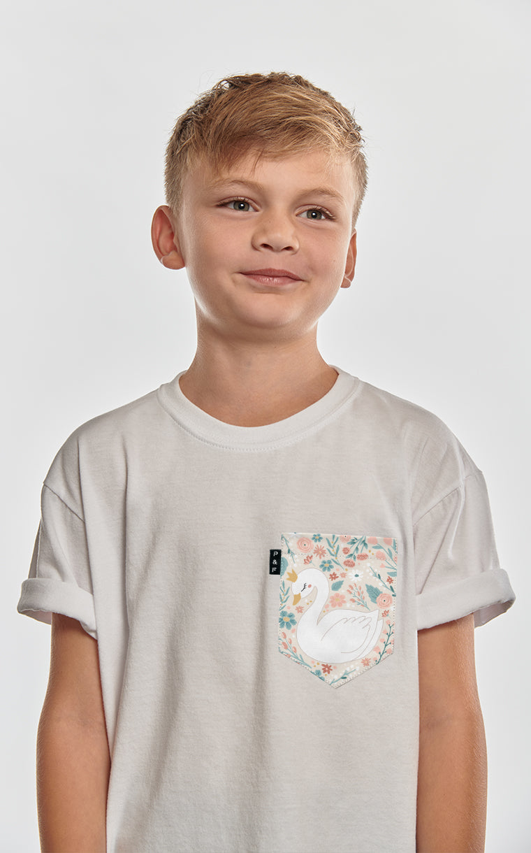 Sophia the Swan Pocket T-Shirt