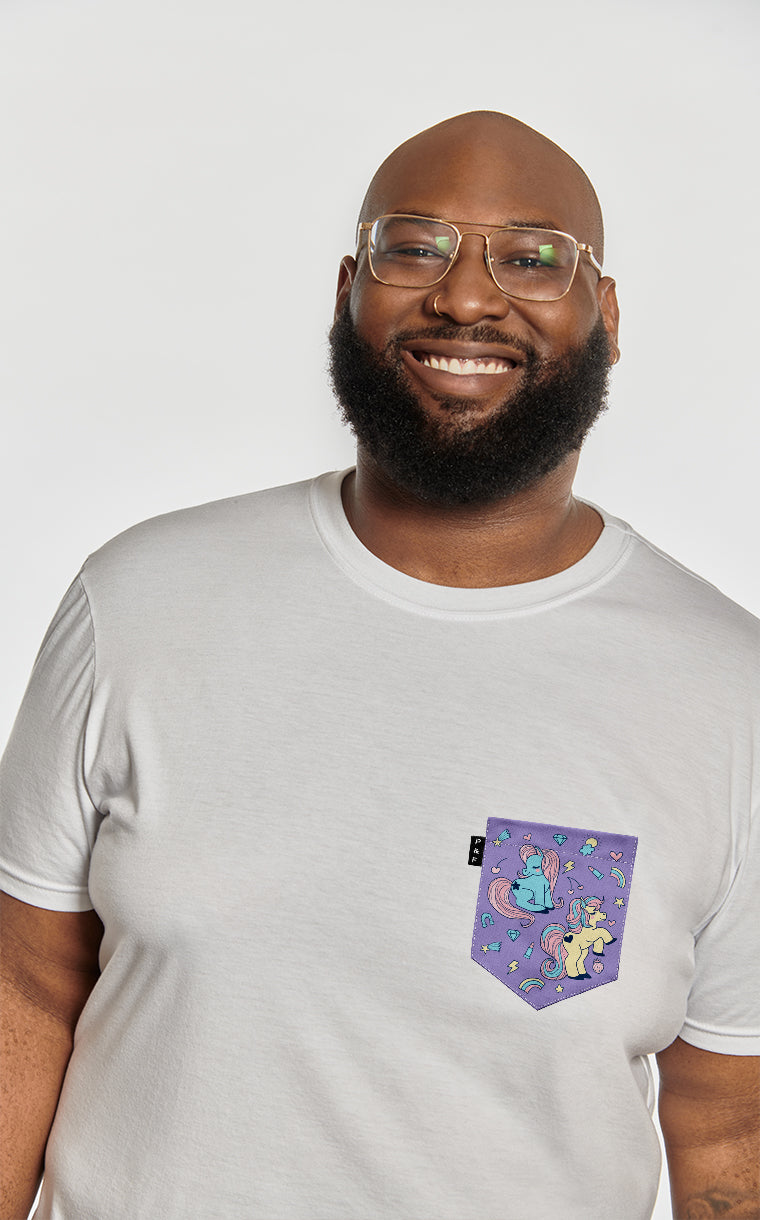 Butterfly Poop Pocket T-Shirt