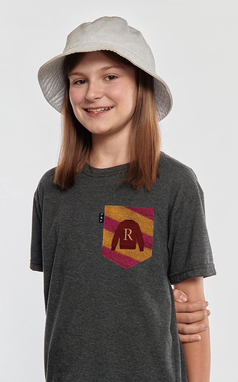 T-shirt à poche pour enfant avec poche R Force ^ 