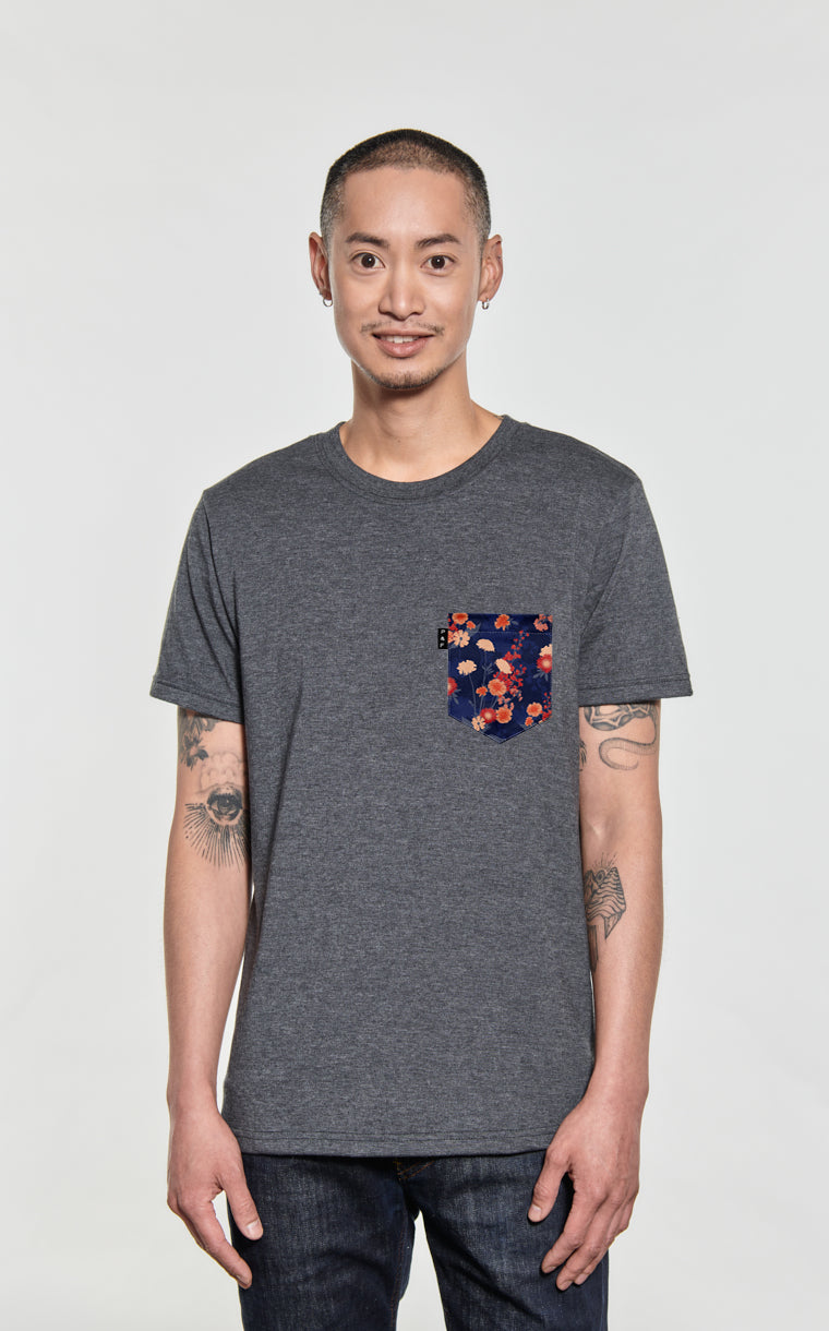 T-shirt à poche pour homme avec poche Botanix ^ 