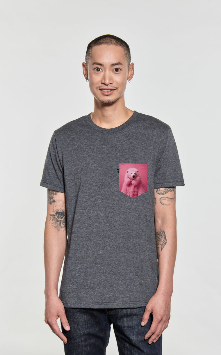 Polenciaga Bear Pocket T-Shirt