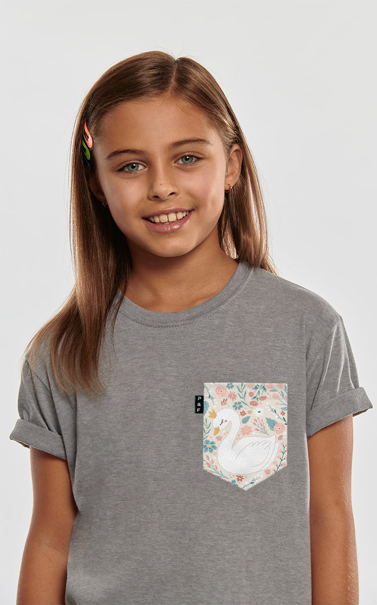 Sophia the Swan Pocket T-Shirt