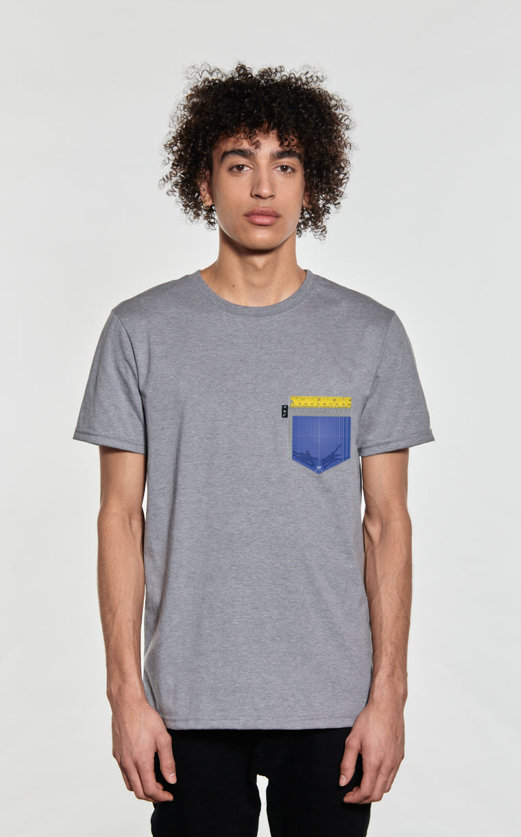 4 inch strong pocket t-shirt