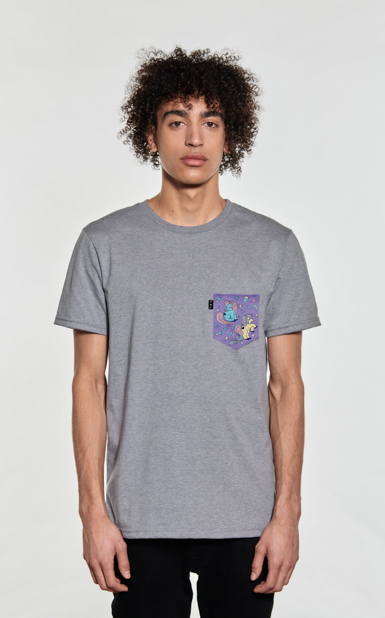 Butterfly Poop Pocket T-Shirt