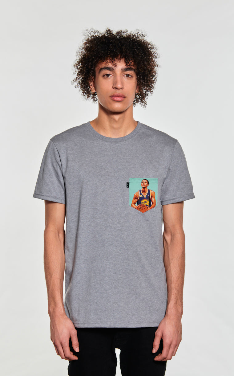 T-shirt à poche Chef curry