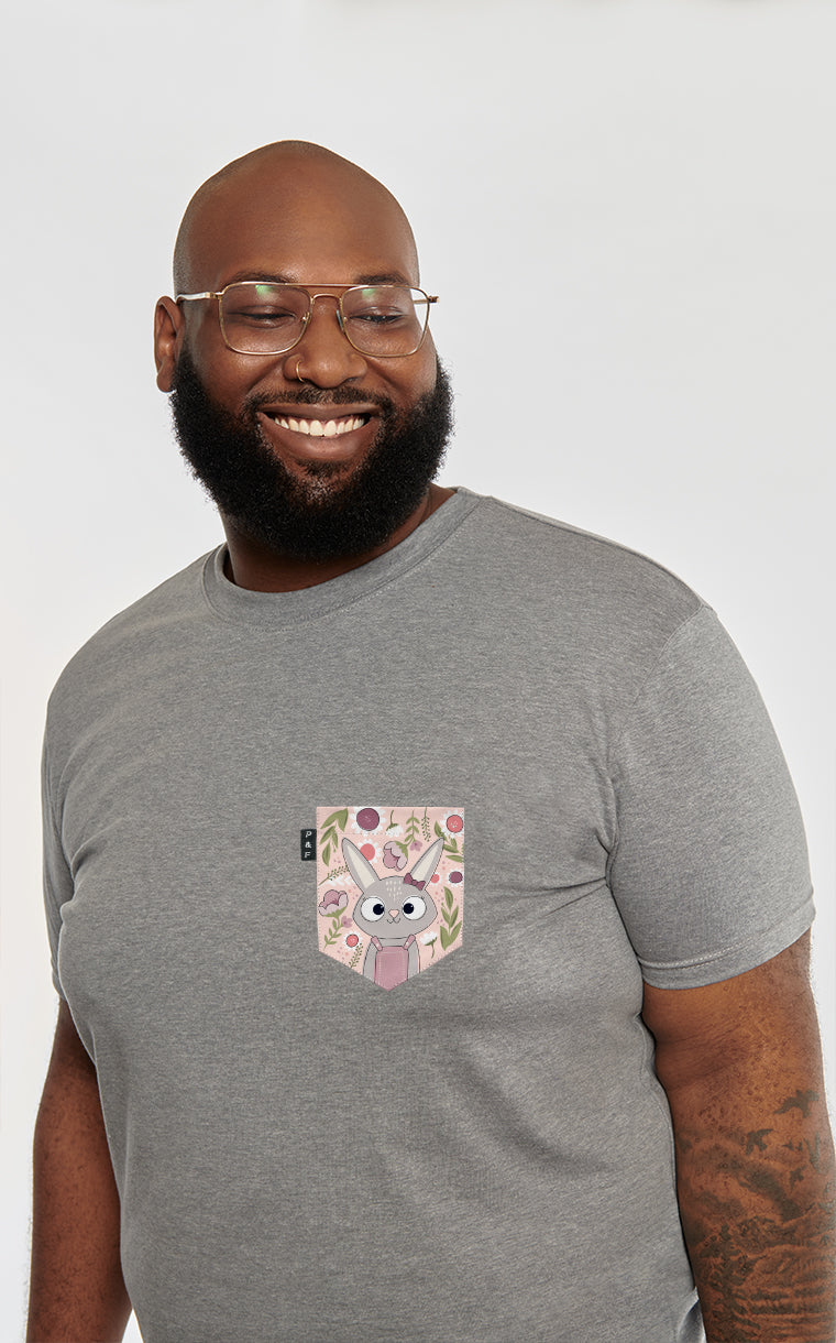 Daisy Rabbit Pocket T-Shirt