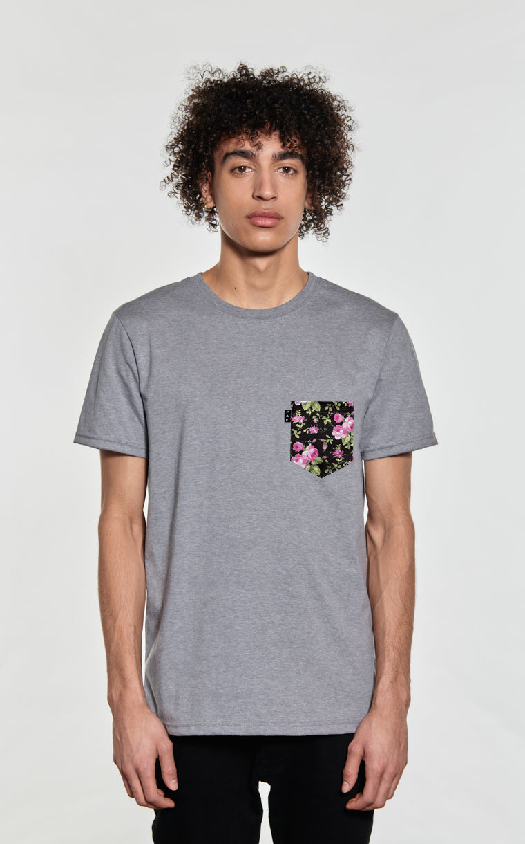 T-shirt à poche Roses