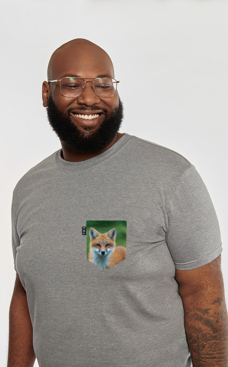 Rouzé like a fox pocket t-shirt