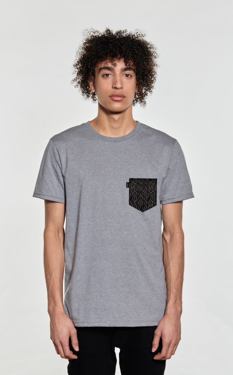 T-shirt à poche pour homme avec poche S club 7 ^ 