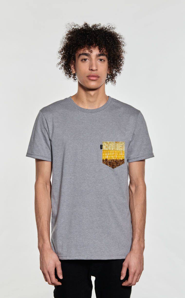 Corn Steak Potato Pocket T-Shirt