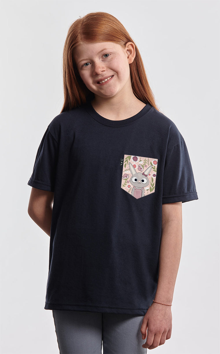 Daisy Rabbit Pocket T-Shirt