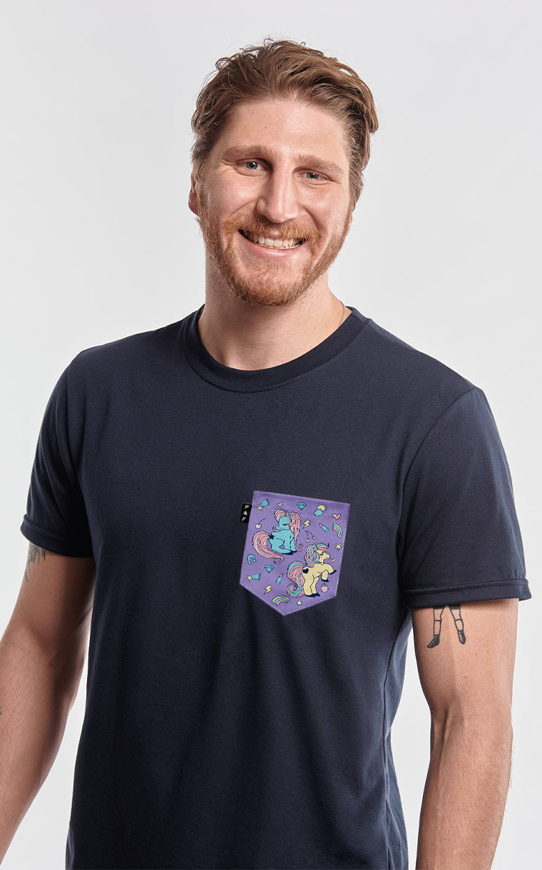 Butterfly Poop Pocket T-Shirt