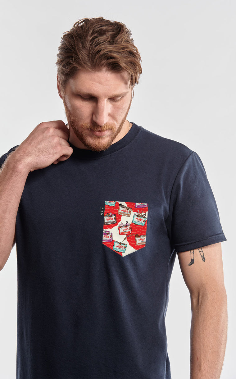 Favorite Chocolates Pocket T-Shirt