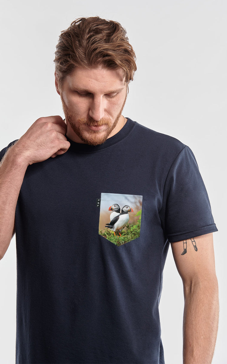 Hey Puffin-na Pocket T-Shirt