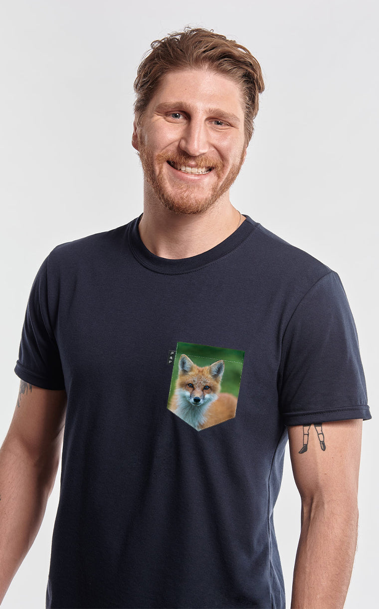 Rouzé like a fox pocket t-shirt