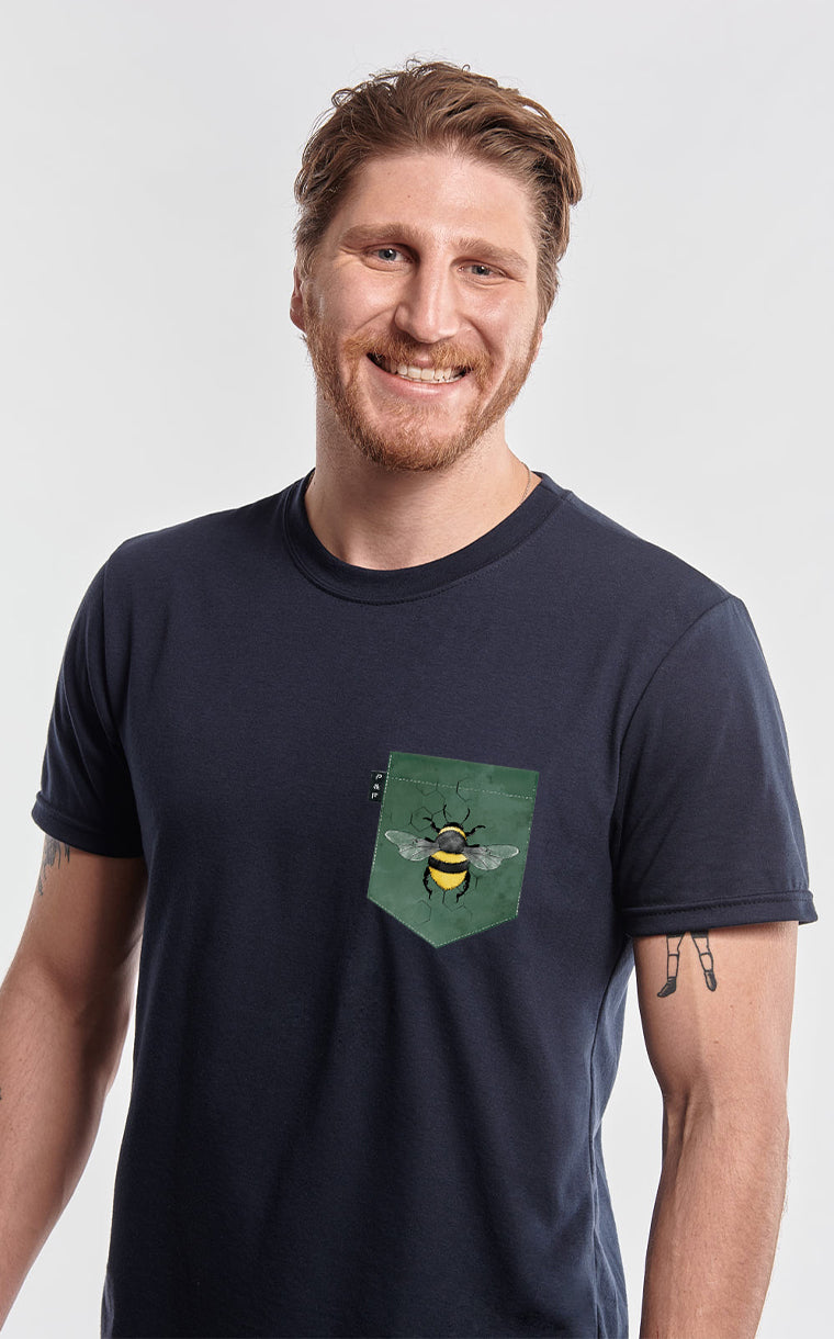 T-shirt à poche To bee or not to bee