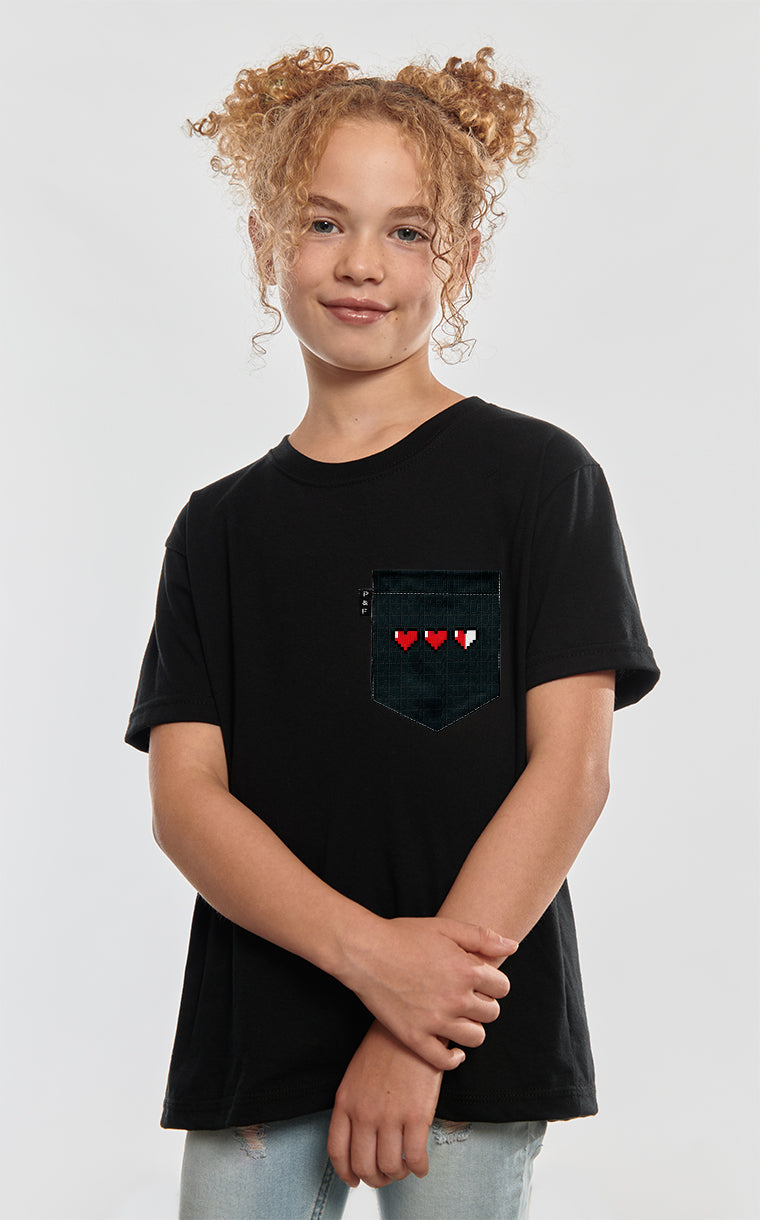 T-shirt à poche pour enfant avec poche Les zel da mode ^ 