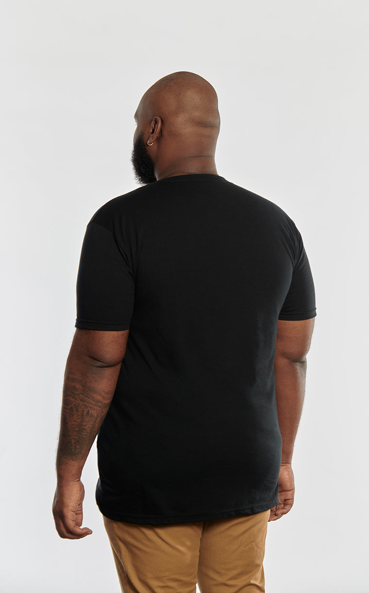 Tee-shirt noir BELLE AU NATUREL Taille XS