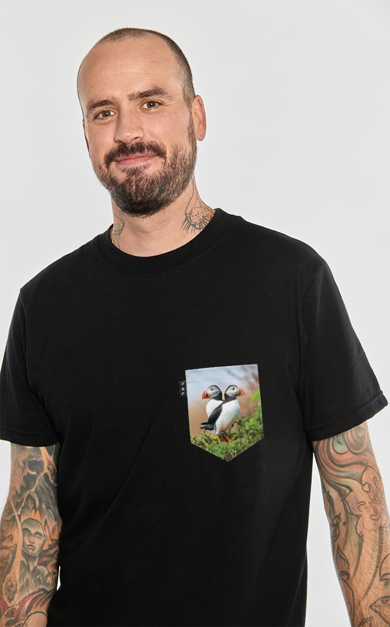 Hey Puffin-na Pocket T-Shirt