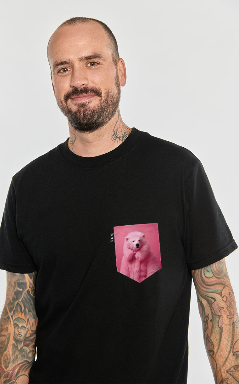 Polenciaga Bear Pocket T-Shirt