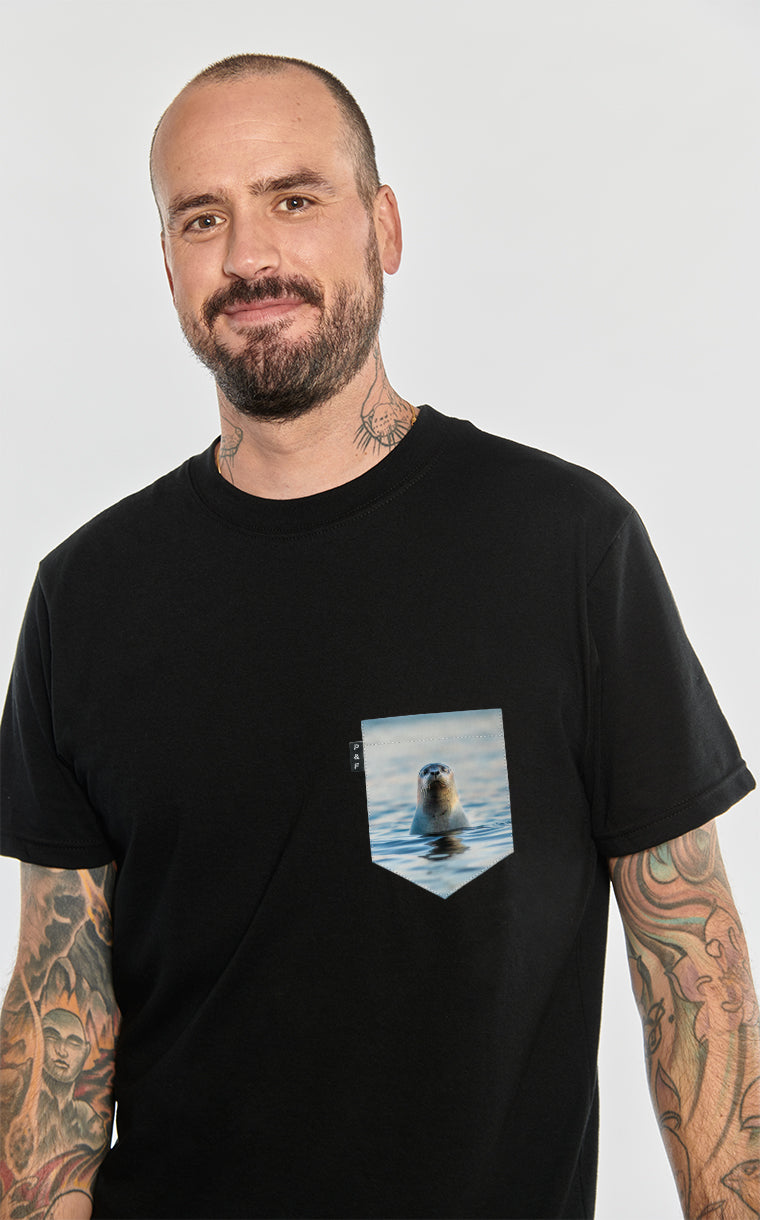 T-shirt à poche Phoquaccia