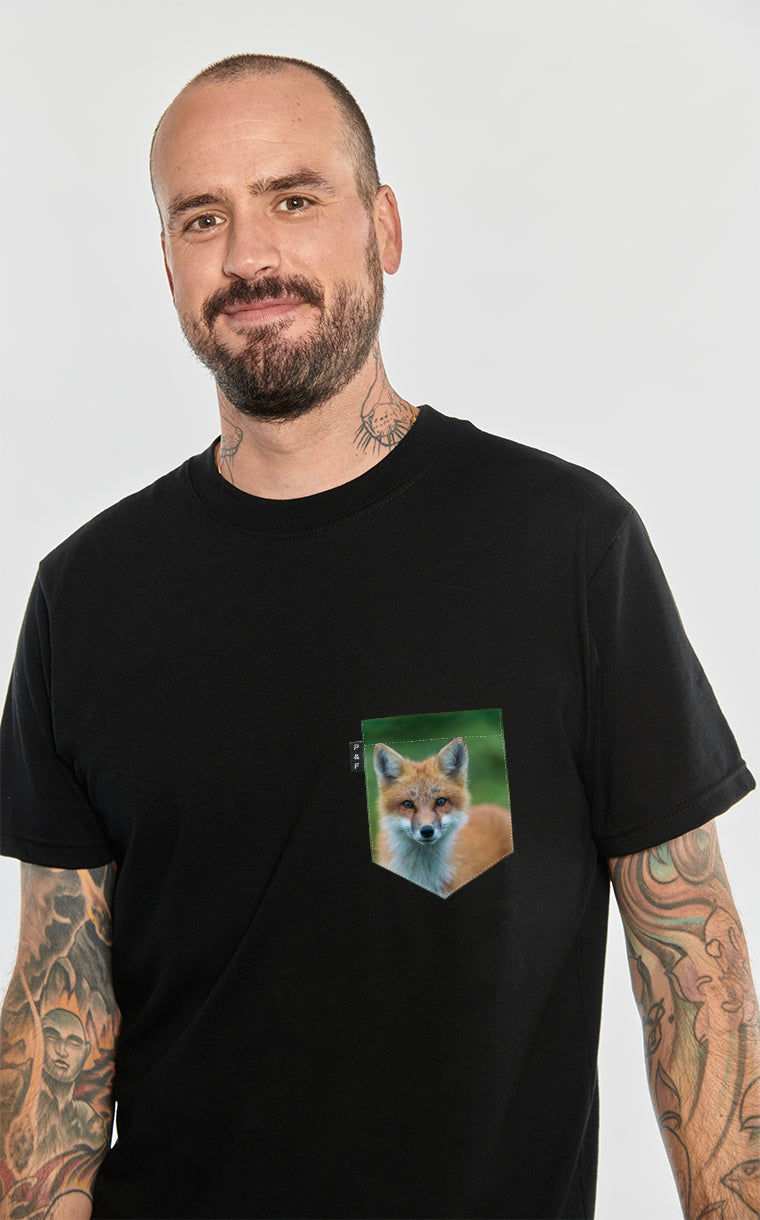 Rouzé like a fox pocket t-shirt