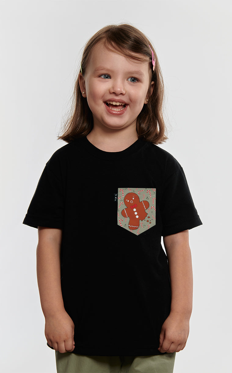 T-shirt à poche pour tout petit avec poche Ti-Biscuit ^ 