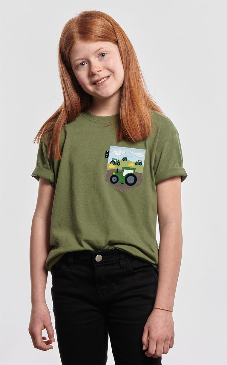 Misteur Tractor Pocket T-Shirt