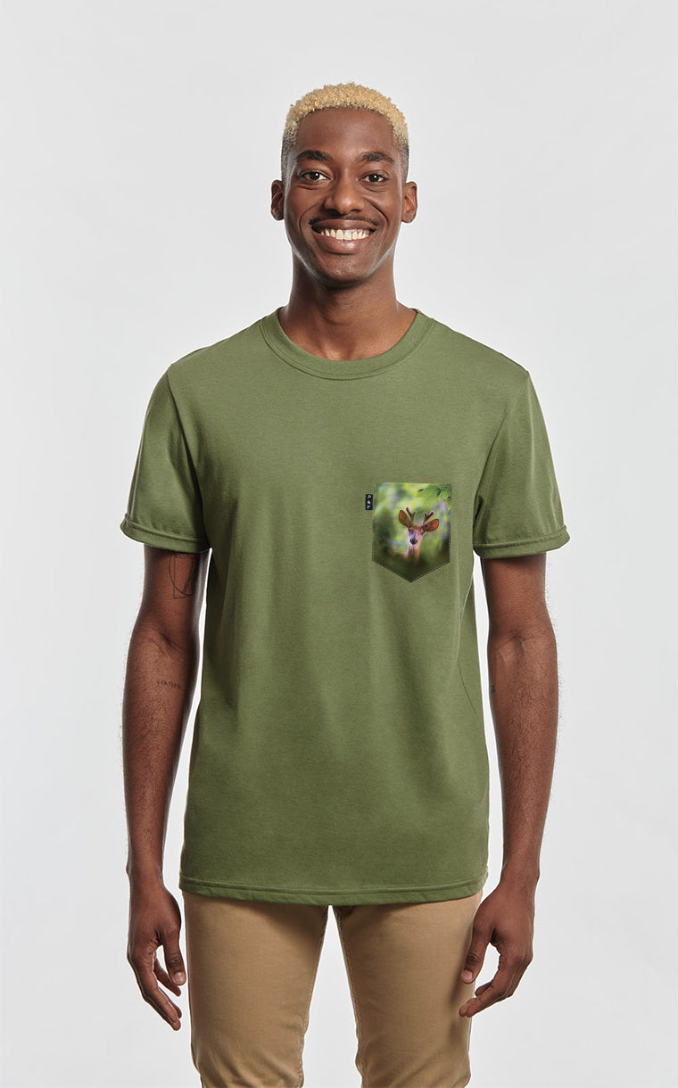 Pathetik Deer Pocket T-Shirt