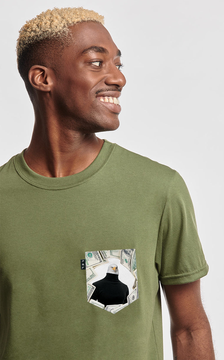 Money Talks Pocket T-Shirt