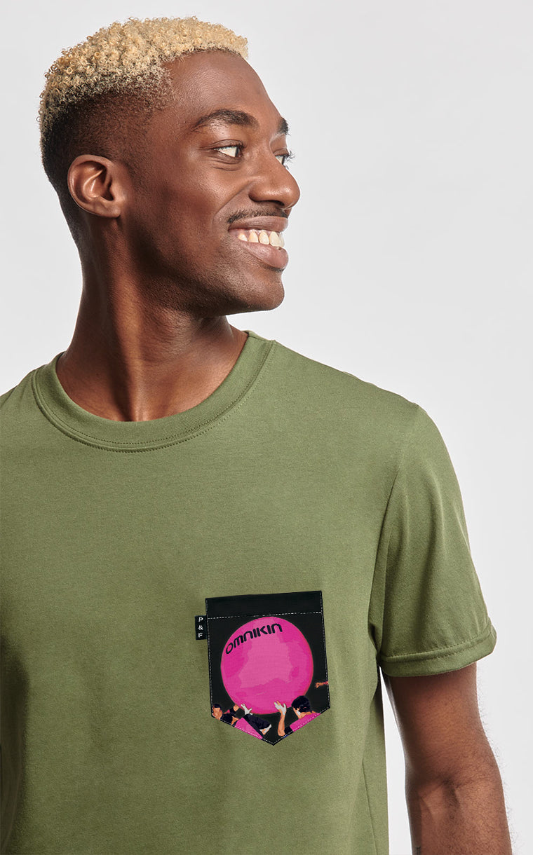 Omnikin PINK Pocket T-Shirt