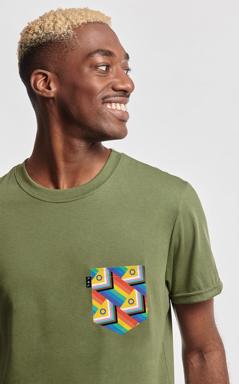 Rainbow Wear Pocket T-Shirt